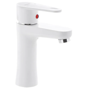 Змішувач для умивальника Plamix Vega-001 White