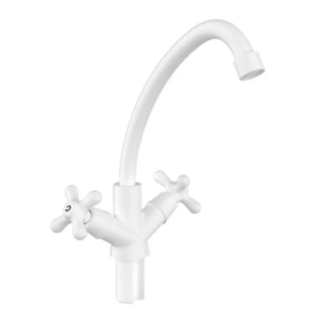Змішувач для кухні Plamix Amax-271 White