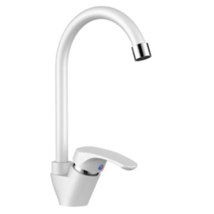 Змішувач для кухні Plamix Afina-011 White