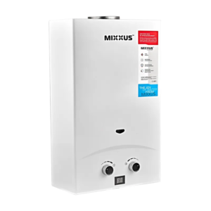 Газова колонка MIXXUS GWH-0110 BASIC WHITE димохідна 10 л/хв