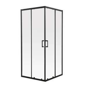 Душова кабіна без піддону Mixxus Premium DIVERSE SC02-90x90x195-TR Black прозоре скло 5мм