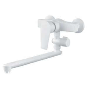 Змішувач для ванни PLAMIX OSCAR-006 SET WHITE