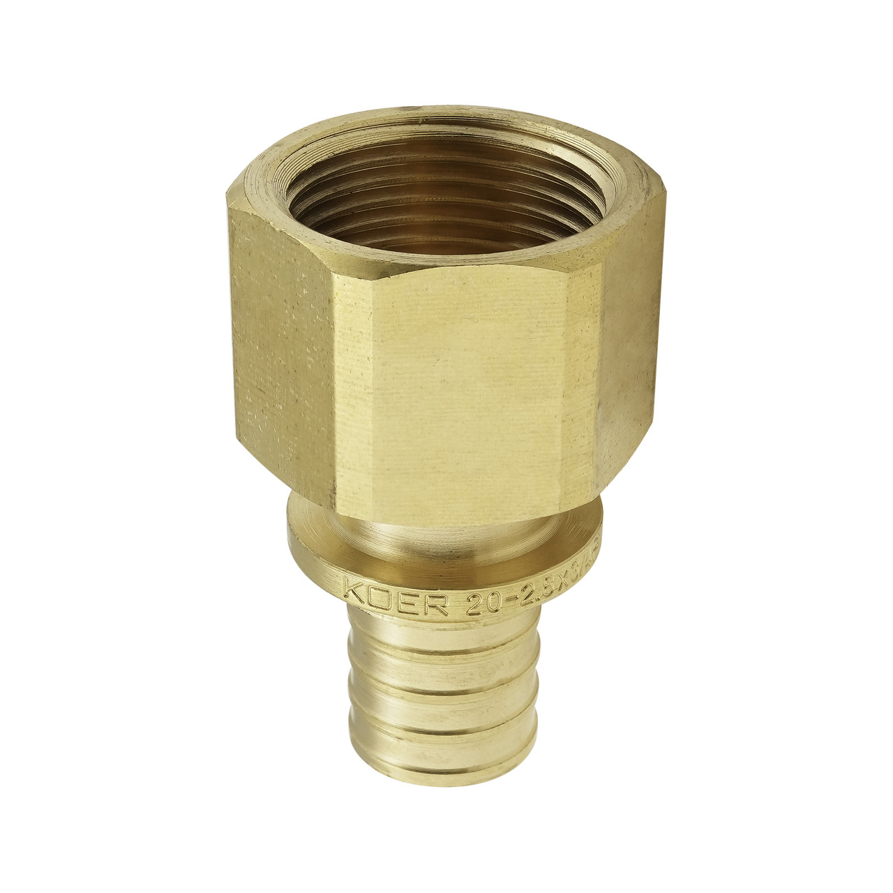 Перехідник з ВР Koer KA.A08F-20 - 20(2.8mm) x 3/4"F (KR4864) - Зображення 4
