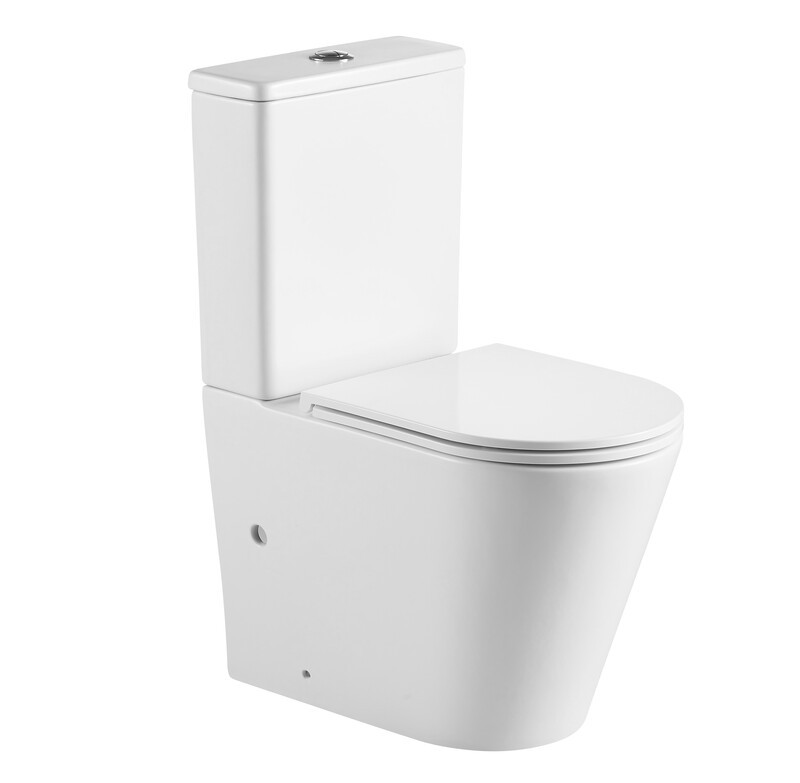 Чаша унітазу-компакту Mixxus Premium BEVEL-0401-T1 625×390×845 мм система змиву TORNADO 1.0 без сидіння, білий - Зображення 10