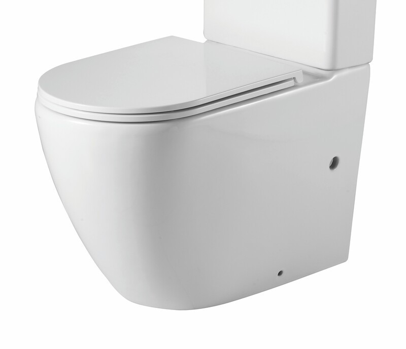 Чаша унітазу-компакту Mixxus Premium Ellipse-0402-T1 Bowl 660х390х855 Tornado 1.0 без сидіння - Зображення 4