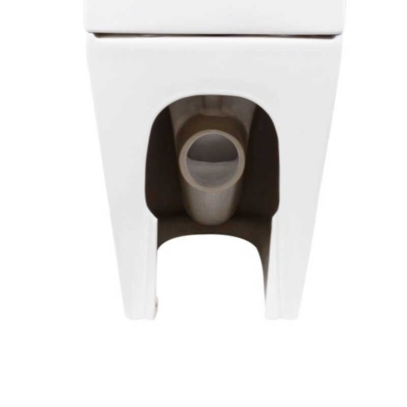 Чаша унітазу-компакту Mixxus Premium Ellipse-0402-T1 Bowl 660х390х855 Tornado 1.0 без сидіння - Зображення 6