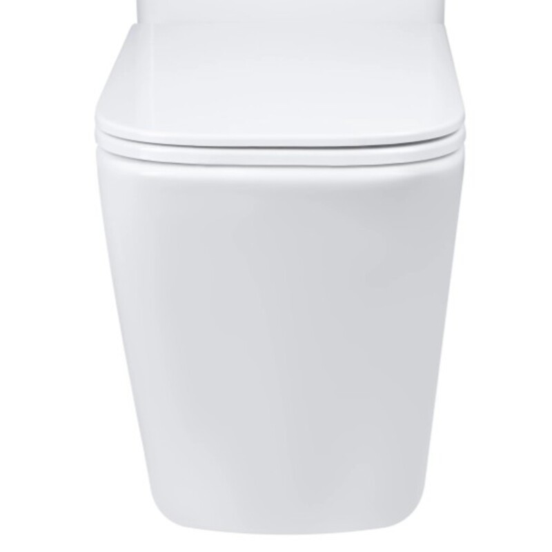 Чаша унітазу-компакту Mixxus Premium Quadro-0401-T1 Bowl 610х365х825 Tornado 1.0 без сидіння - Зображення 5