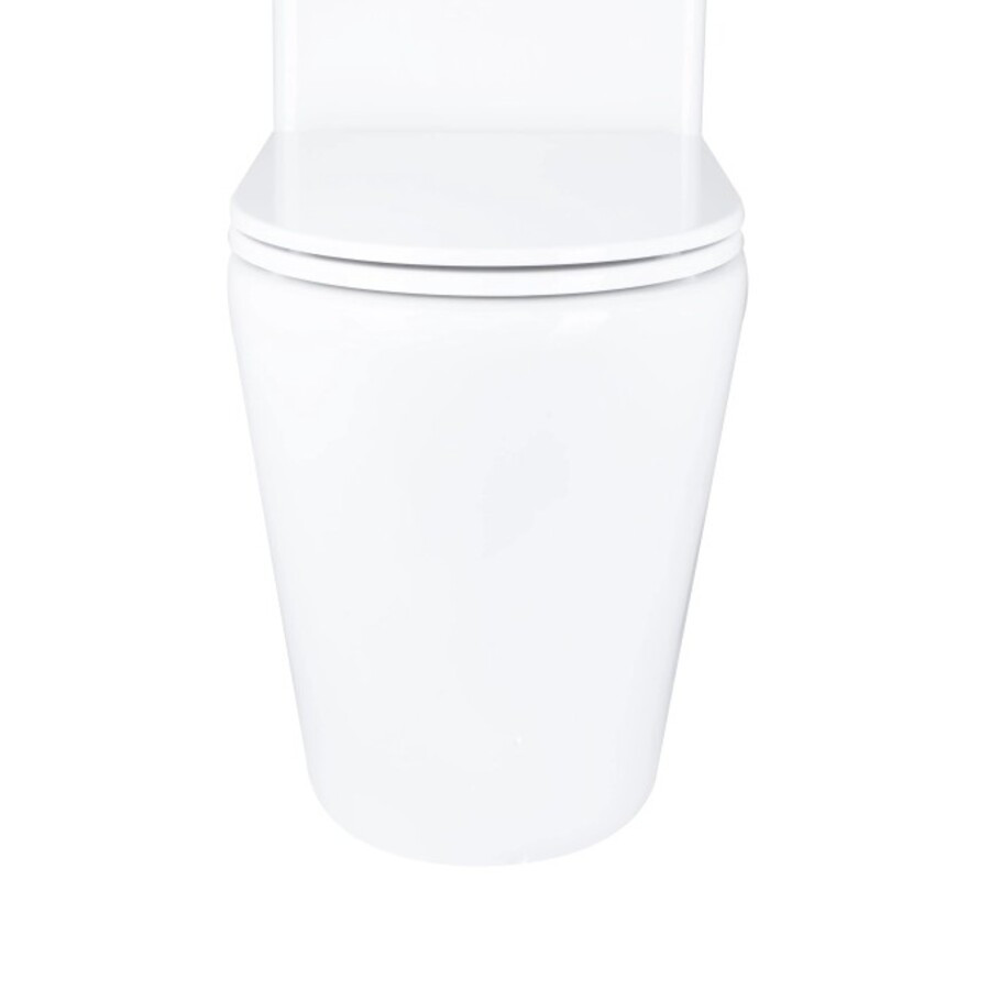 Чаша унітазу-компакту Mixxus Bevel-0405-R Bowl 605х370х800 Rimless без сидіння - Зображення 4