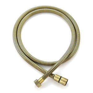 Шланг для душу KOER KB-0801-150-12 BRUSHED GOLD обплітка нерж.150 см, колір мат.золото
