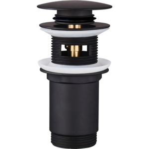 Донний клапан для раковини KOER PW-07-05 1 1/4'' з переливом автоматичний СLICK-СLACK
