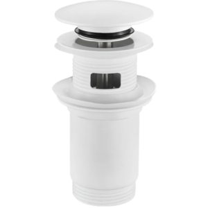 Донний клапан для раковини KOER PW-07-03 1 1/4'' з переливом автоматичний СLICK-СLACK