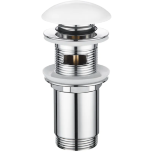 Донний клапан для раковини KOER PW-07-11 1 1/4'' з переливом автоматичний СLICK-СLACK
