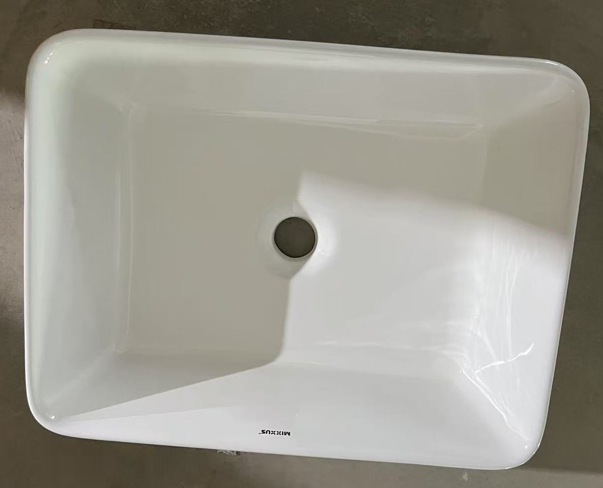 Раковина накладна Mixxus Premium QUADRO-0103 480х370х130mm - Зображення 5