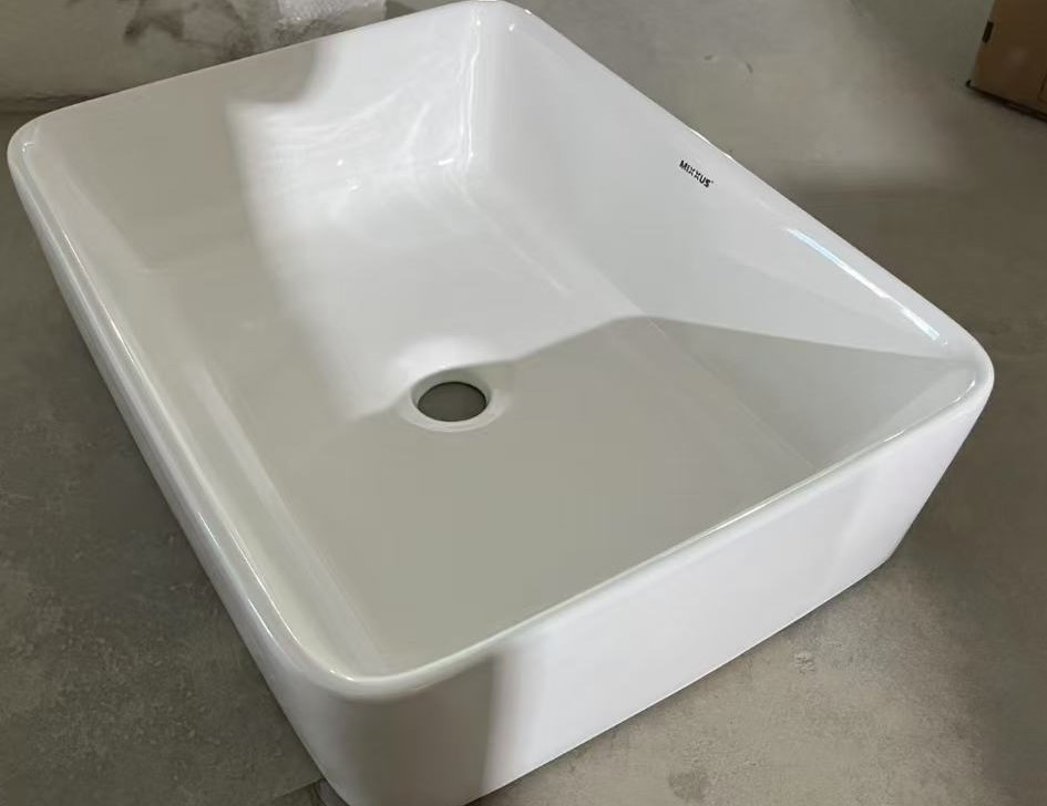 Раковина накладна Mixxus Premium QUADRO-0103 480х370х130mm - Зображення 7
