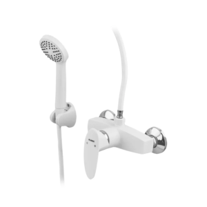 Змішувач для душової кабіни Plamix Cezar-003 SET White