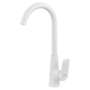 Змішувач для кухні Plamix Lucas-011 SET White з підведенням