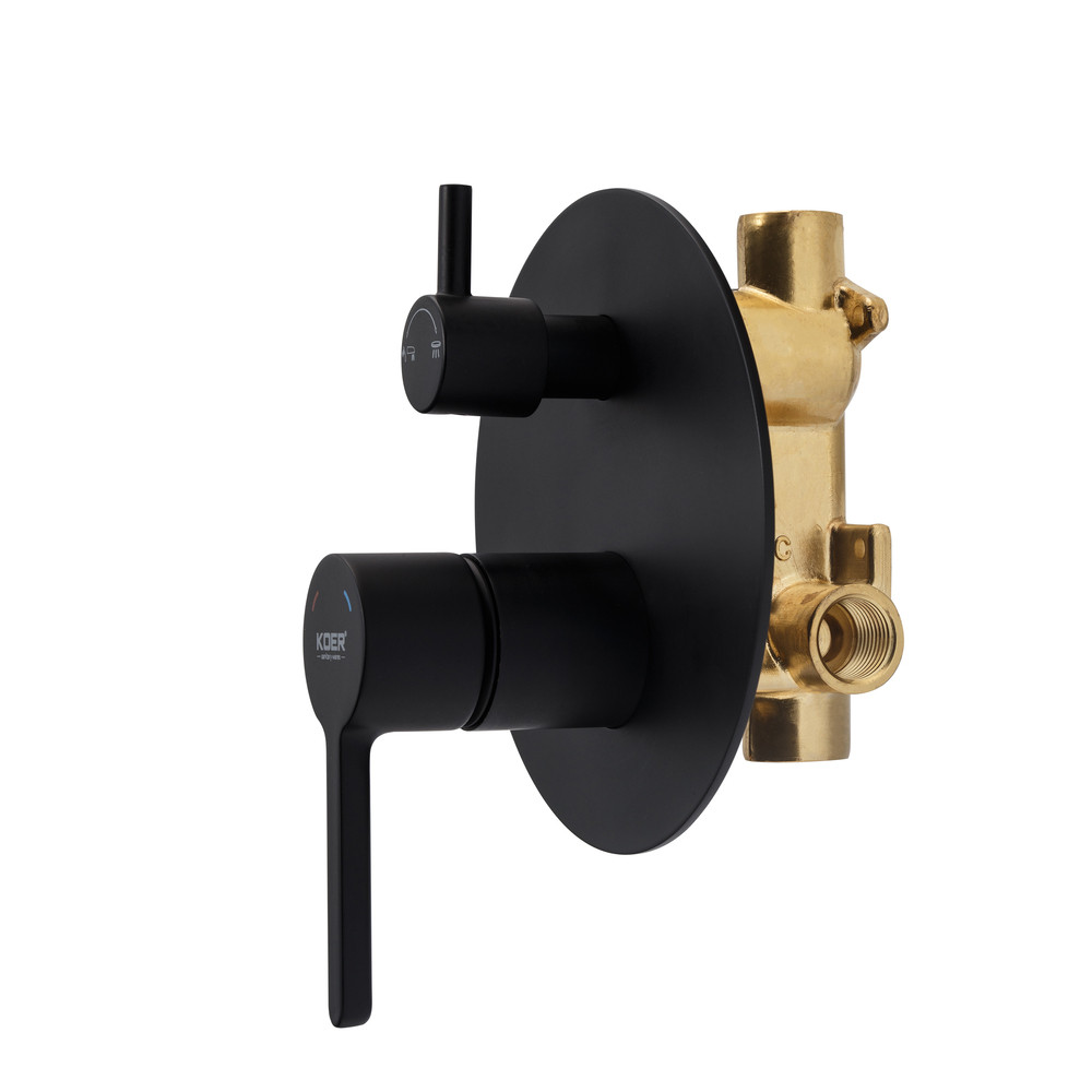 Вбудована душова система KOER KB-66029-05 3 функції Колір чорний - Зображення 7