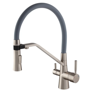 Змішувач для кухні Mixxus Premium Magnet 021 SS COLOR REFL.GREY