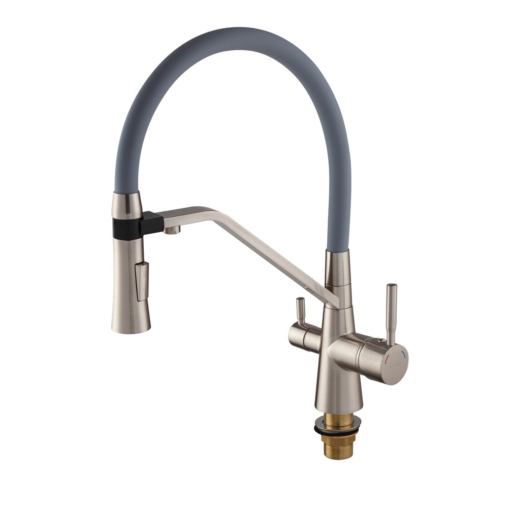 Змішувач для кухні Mixxus Premium Magnet 021 SS COLOR REFL.GREY - Зображення 4