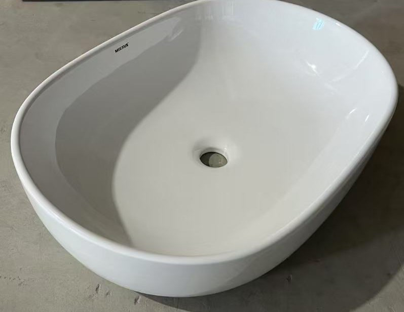 Раковина накладна MIXXUS PREMIUM ELLIPSE-0105 600х400х150mm - Зображення 3