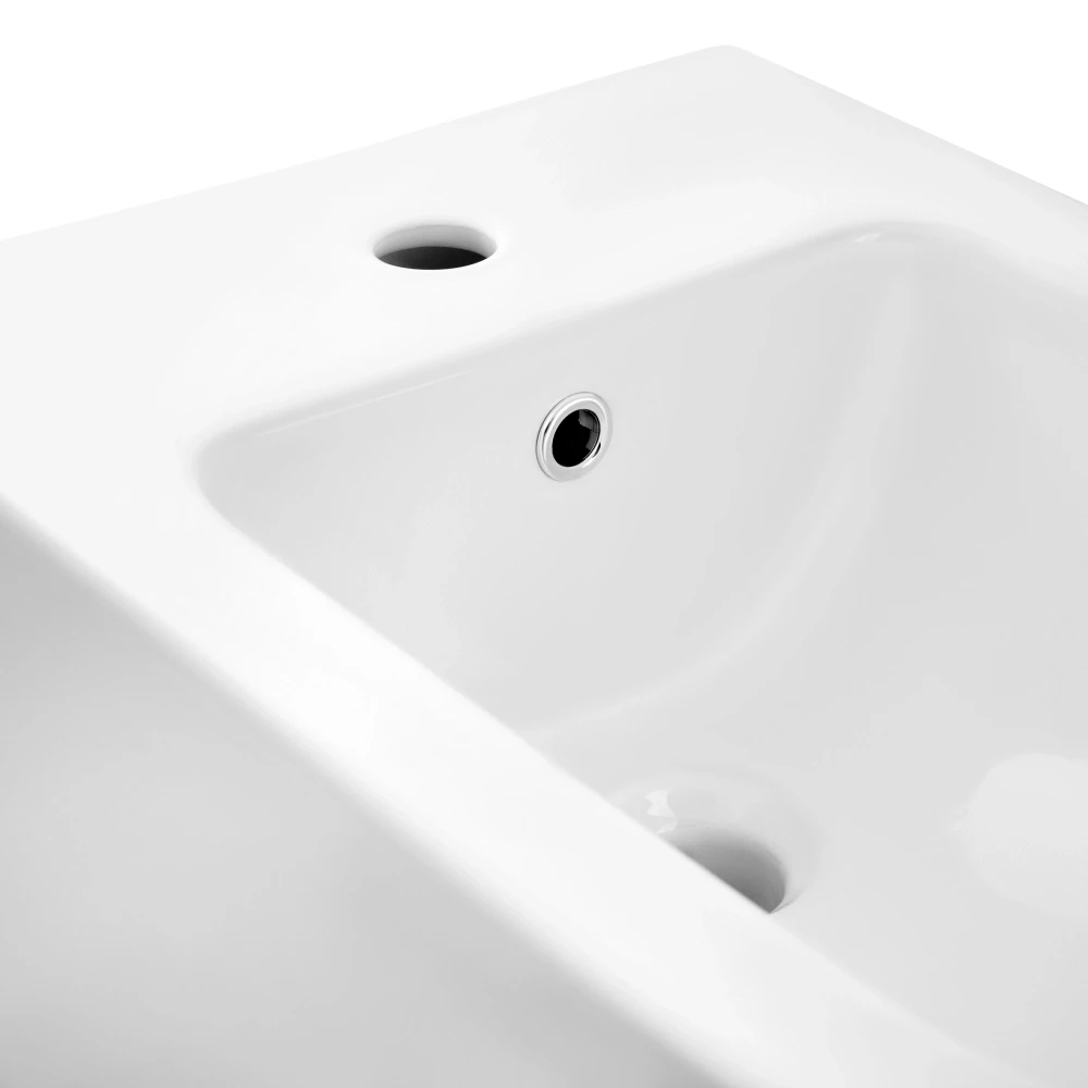 Біде підвісне Mixxus QUADRO-0502 520×360×290 мм, білий - Зображення 4
