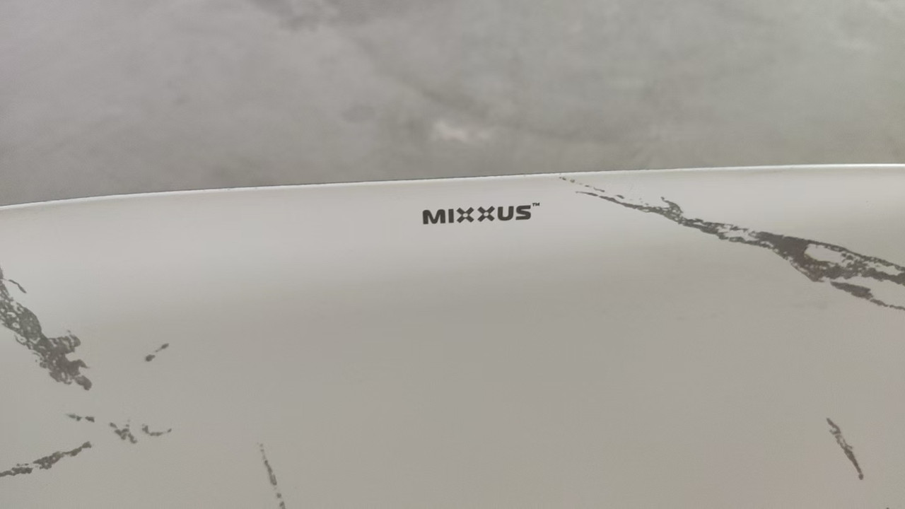 Раковина накладна Mixxus Premium DIVERSE-0112, мармурово-чорна 455×325×135 мм - Зображення 4