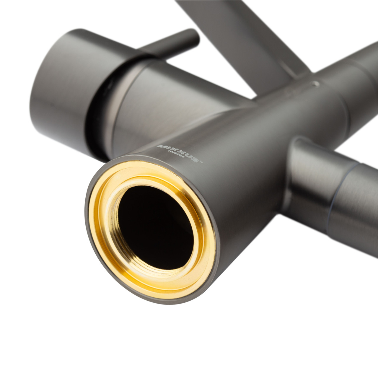 Змішувач для кухні Mixxus Premium Magnet 021 GRAPHITE REFL.BLACK - Зображення 3