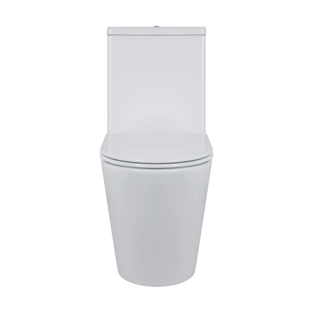 Унітаз-компакт Mixxus BEVEL-0403-T3 640×360×835 мм, система змиву TORNADO 3.0, білий - Зображення 7