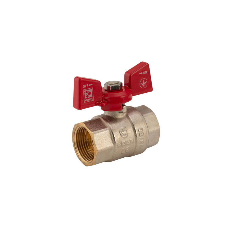 Кран кульовий KOER 3/4" ГГМ - Зображення 2