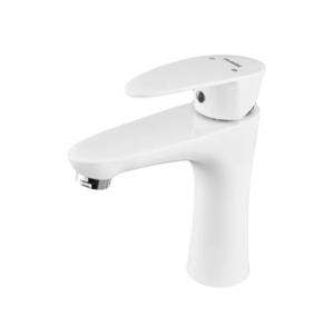 Змішувач для умивальника Plamix Cezar-001 SET White