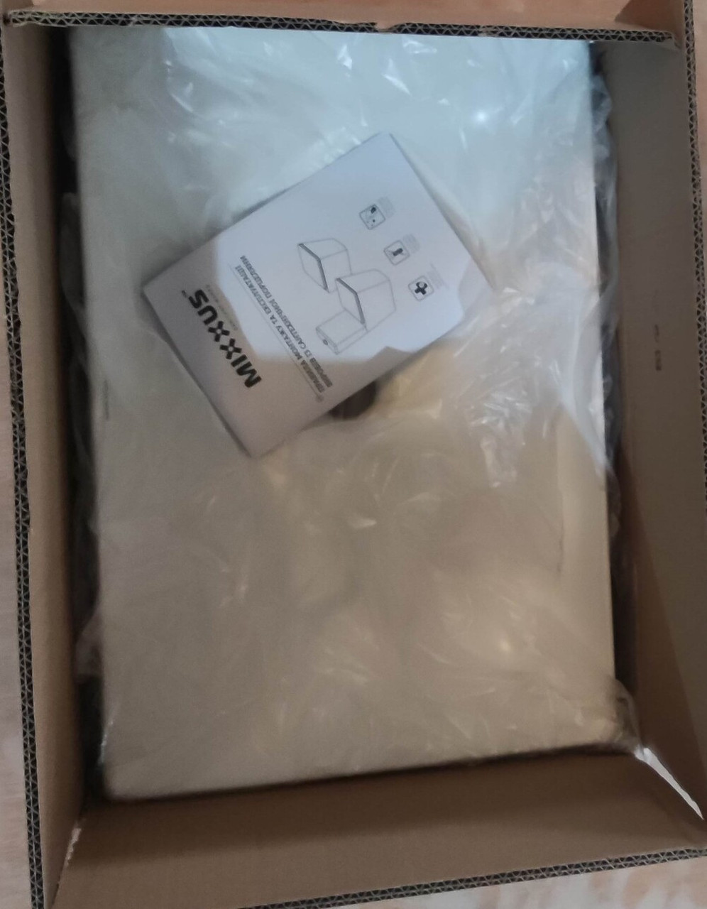 Раковина накладна Mixxus Premium QUADRO-0104 500х350х120mm - Зображення 3