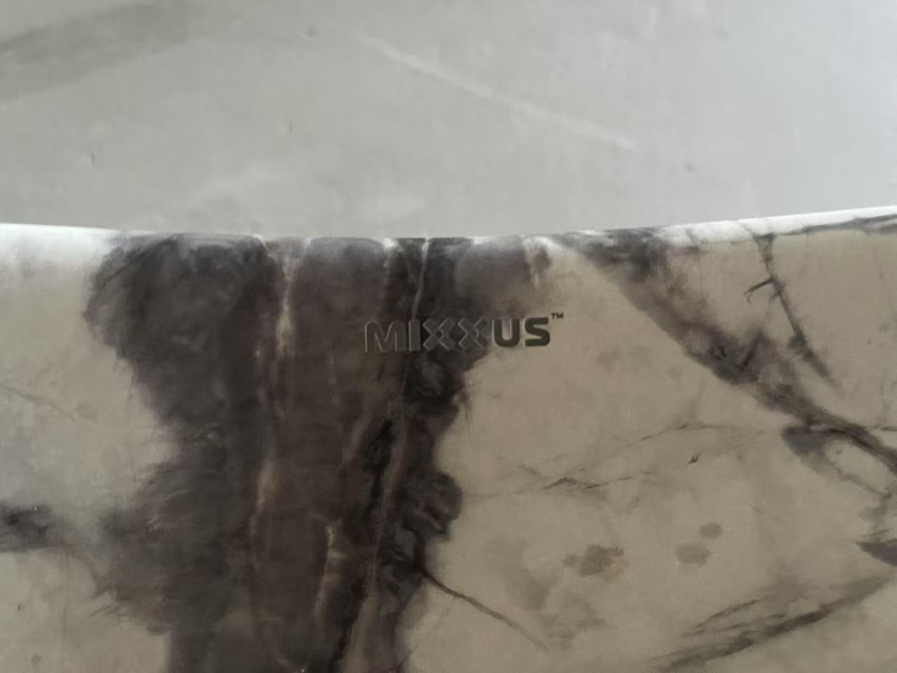 Раковина накладна Mixxus Premium WAVE-0106, мармурова 620×360×160 мм - Зображення 7