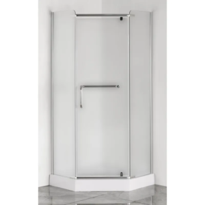 Душова кабіна з низьким піддоном Mixxus LINES SCT01-90x90x198-TR CHROME прозоре скло 6мм