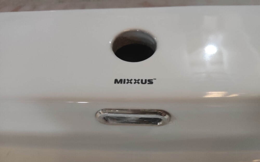 Раковина підвісна Mixxus Premium QUADRO-0206 600×360×130 мм з отвором під змішувач і переливом, білий - Зображення 7
