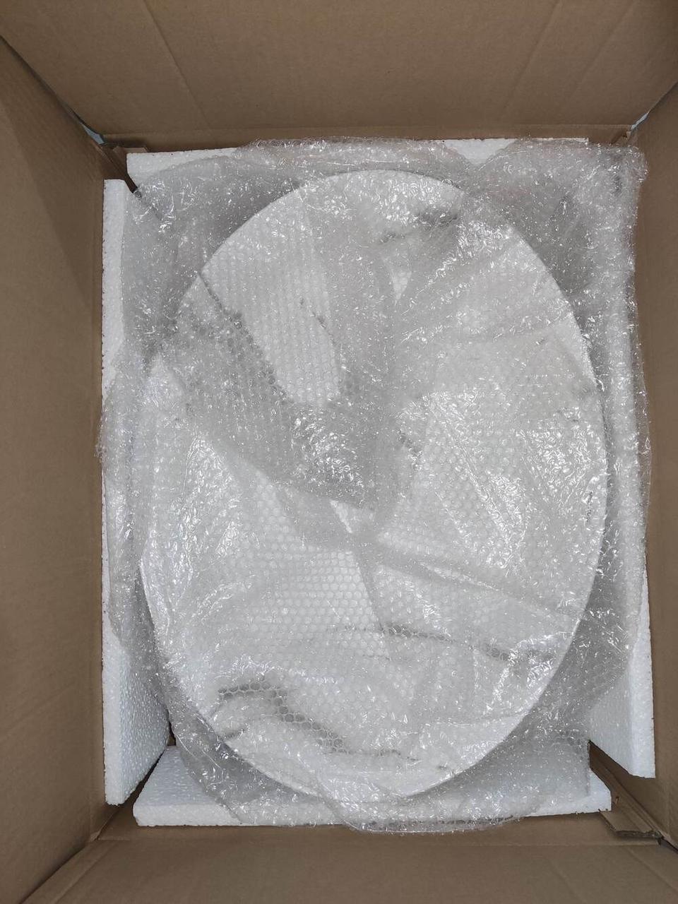 Раковина накладна MIXXUS PREMIUM ELLIPSE-0104 MARBLE 550х415х140mm - Зображення 5