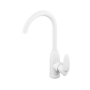 Змішувач для кухні Plamix Cezar-011-B SET White