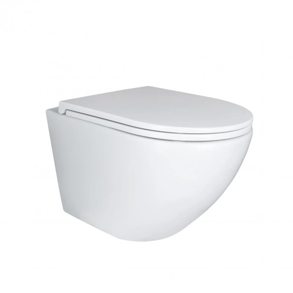 Унітаз підвісний Mixxus Premium Ellipse-0301-R 495x365x365mm, система змиву Rimless - Зображення 5