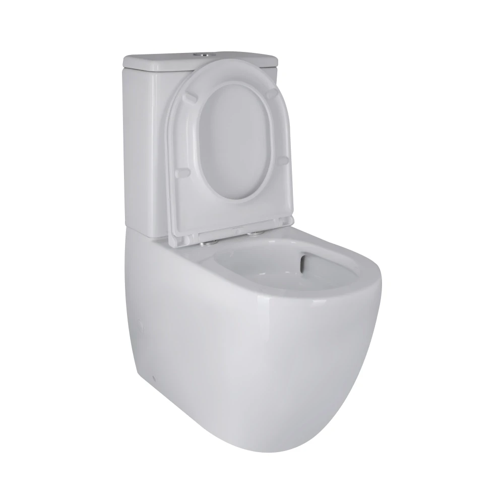 Унітаз-компакт Mixxus Premium Ellipse-0401-T1 630x390x840mm, система змиву TORNADO 1.0 - Зображення 5