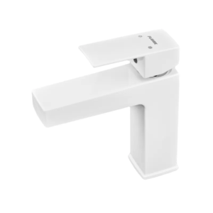 Змішувач для умивальника Plamix Kubus-001 SET White