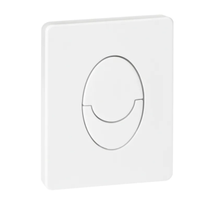 Панель змиву пластикова KOER KT-0606-03 157x198x3mm, кнопка закруглена