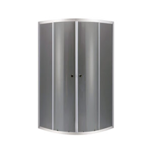 Душова кабіна без піддону Mixxus PLAIN SC01-90x90x185-GR CHROME сіре тоноване скло 4мм