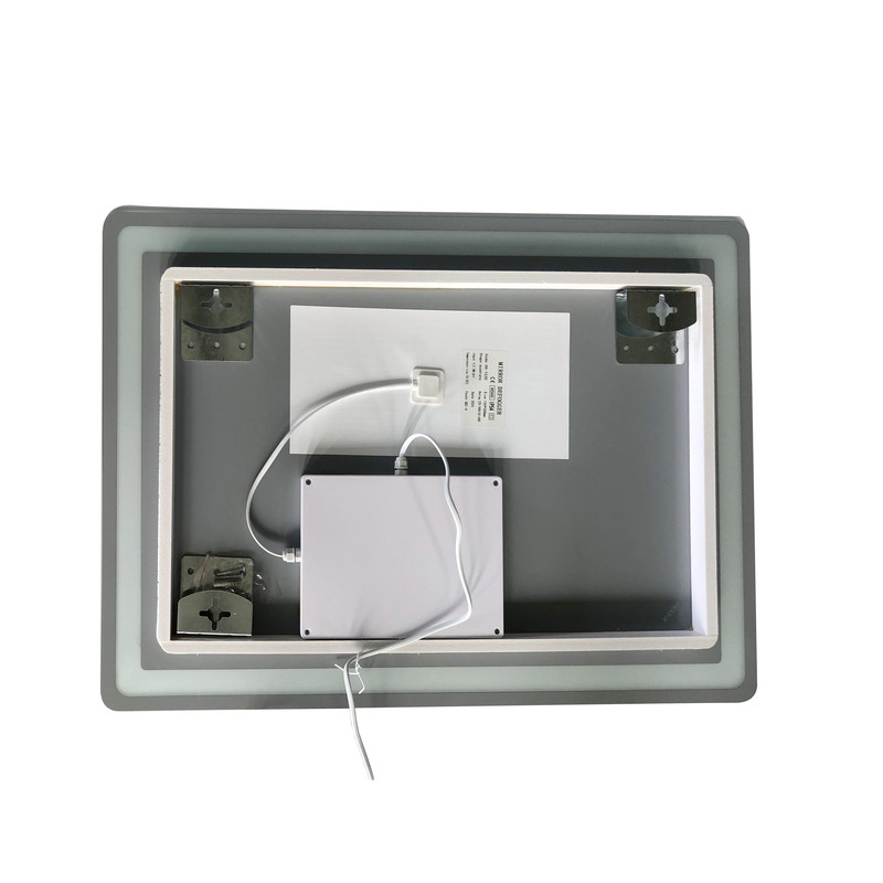 Дзеркало Zerix Mirra MR05-70x50-REVERSE з LED Touch, Anti-fog, димером, регулятором яскравості - Зображення 6