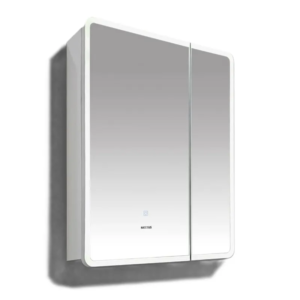 Дзеркальна шафка Mixxus Premium Olivary CM01-60x70x13 з LED Touch, димером, регулятором яскравості