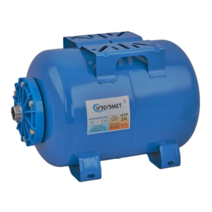 Гідроакумулятор горизонтальний Vodomet HTP-24L корпус-сталь, мембрана Se.Fa, фланець-сополімер