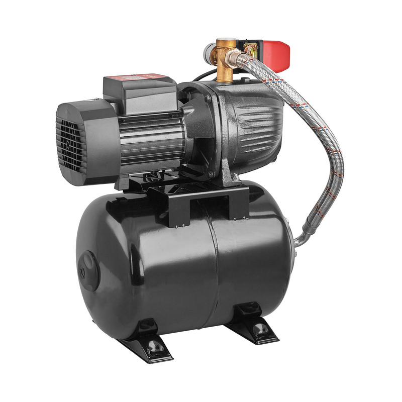 Насосна станція KOER AUTO JET-125A H=50 м Q=3,5м³/год, 1100 Вт, 1"x1" - Зображення 2