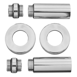 Комплект подовжувачів KOER KF.SET.06MF 1/2Fx1/2M хромований