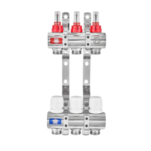 Колекторний блок з витратомірами EUROPRODUCT EP.B3110-03-1”x3