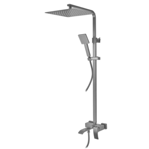 Душова колона зі змішувачем KOER KB-56007-07, 3 функції (Колір графіт)