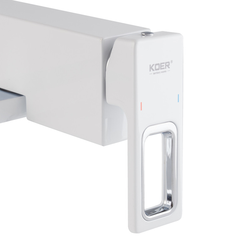 Душова колона зі змішувачем KOER KB-56009-04, 3 функціі (Колір хром+білий) - Зображення 9