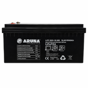 Акумулятор ARUNA LFP 300-12,8B 300 А·год 12.8 В LiFePO4
